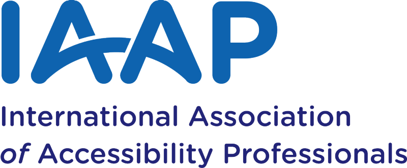 IAAP International Association of Accessibility Professionals Logo