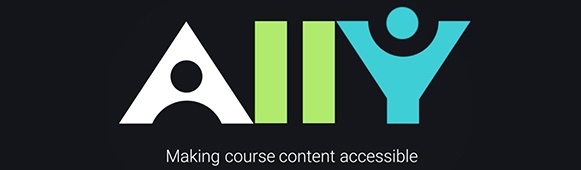 Ally: Making course content accessible